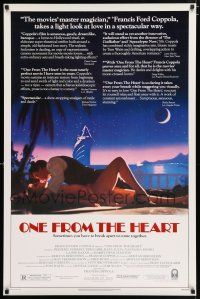 4d550 ONE FROM THE HEART 1sh '82 Francis Ford Coppola, Teri Garr, Raul Julia, Nastassja Kinski!