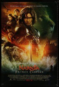 4d576 PRINCE CASPIAN advance DS 1sh '08 Ben Barnes in the title role, cool fantasy imagery, Narnia!