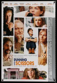 4d631 RUNNING WITH SCISSORS int'l DS 1sh '06 Ryan Murphy, Annette Bening, Brian Cox, Joseph Fiennes