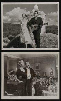 4e978 SERENADE 2 8x10 stills '56 Mario Lanza with gorgeous Joan Fontaine & sexy Sara Montiel!