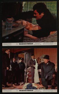 4e211 BOSTON STRANGLER 6 color 8x10 stills '68 Tony Curtis, Henry Fonda, he killed thirteen girls!