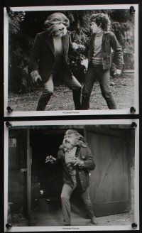 4e357 BOY WHO CRIED WEREWOLF 11 8x10 stills '73 wacky horror images of monster Kerwin Mathews!
