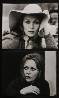 4e478 FAYE DUNAWAY 8 8x10 stills '70s80s cool mostly close up portraits of the great actress!