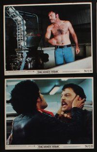4e089 GRAVY TRAIN 8 8x10 mini LCs '74 great images of tough guy Stacy Keach, Frederic Forrest!