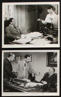 4e429 GREAT MAN 9 8x10 stills '57 Jose Ferrer exposes a great fake, Joanne Gilbert!