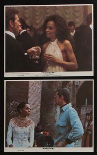 4e101 MAHOGANY 8 8x10 mini LCs '75 images of Diana Ross, Billy Dee Williams, Anthony Perkins!