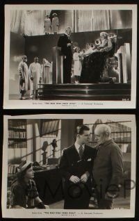 4e704 MAN WHO CRIED WOLF 5 8x10 stills '37 Lewis R. Foster, great images of Lewis Stone, Tom Brown!
