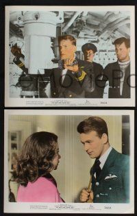 4e246 MAN WHO NEVER WAS 3 color 8x10 stills '56 Clifton Webb in the strangest hoax of WWII!