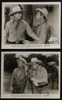 4e631 MONTANA INCIDENT 6 8x10 stills '52 western cowboys Whip Wilson & Rand Brooks, Noel Neill!