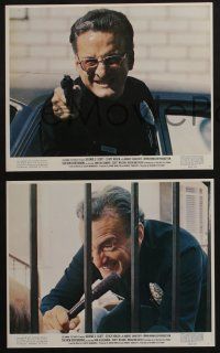 4e247 NEW CENTURIONS 3 color 8x10 stills '72 cool images of cop George Scott w/ gun and club!