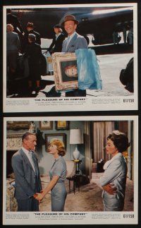 4e203 PLEASURE OF HIS COMPANY 7 color 8x10 stills '61 Fred Astaire, Debbie Reynolds, Hunter, Palmer