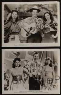 4e802 PRETTY WOMEN 4 8x10 stills R49 Red River Dave, Ann Parker, and The Red River Boys!