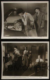 4e803 PUSHOVER 4 8x10 stills '54 great images of Fred MacMurray, Dorothy Malone!