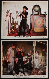 4e235 RAINMAKER 4 color 8x10 stills '56 Lloyd Bridges, Burt Lancaster & Katharine Hepburn!