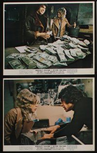 4e068 $ 8 color 8x10 stills '71 bank robbers Warren Beatty & sexy Goldie Hawn!