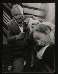 4e276 SLEUTH 26 Dutch 7x9.5 stills '72 Laurence Olivier & Michael Caine, from Anthony Shaffer play