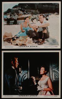 4e021 SPANISH AFFAIR 12 color 8x10 stills '57 Richard Kiley, Carmen Sevilla, Don Siegel!