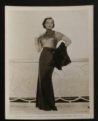 4e727 SYLVIA SIDNEY 5 8x10 stills '30s cool close up and full-length portraits of the sexy star!