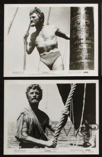 4e733 ULYSSES 5 8x10 stills '55 Kirk Douglas & sexy Silvana Mangano!