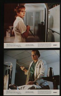 4e167 VISITING HOURS 8 8x10 mini LCs '82 William Shatner, Lee Grant, Michael Ironside, horror!