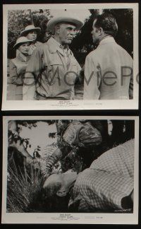 4e905 VOODOO ISLAND 3 8x10 stills '57 Boris Karloff, Elisha Cook Jr. & cast, horror!