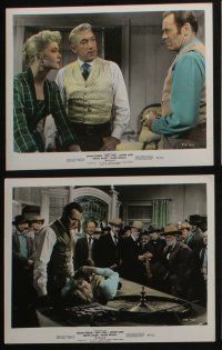 4e067 WARLOCK 9 color 8x10 stills '59 Dorothy Malone, Henry Fonda, Anthony Quinn & Widmark!