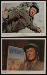 4e038 WEEKEND AT DUNKIRK 12 color 8x10 stills '65 Jean-Paul Belmondo, Catherine Spaak, World War II