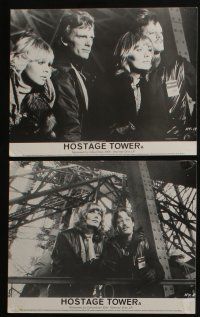 4e490 HOSTAGE TOWER 8 English FOH LCs '80 Peter Fonda, Alistair McLean, Maude Adams, Keir Dullea!