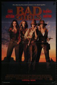 4f065 BAD GIRLS style A int'l advance DS 1sh '94 Barrymore, Stowe, Masterson & MacDowell!