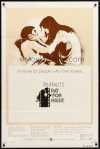 4f198 DAY FOR NIGHT int'l 1sh '73 Francois Truffaut's La Nuit Americaine, Jacqueline Bisset