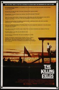 4f433 KILLING FIELDS reviews 1sh '84 Sam Waterston, John Malkovich, Cambodian Civil War!