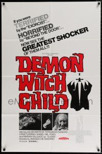 4f673 POSSESSED 1sh '76 Demon Witch Child, the greatest shocker of them all!