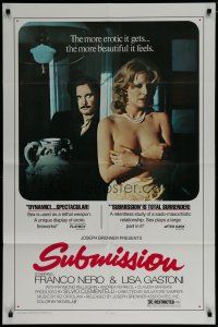 4f767 SCANDAL cursive 1sh '78 Salvatore Samperi's Scandalo, Submission, topless Lisa Gastoni!