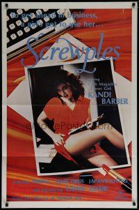 4f774 SCREWPLES 1sh '79 sexy covergirl Kandi Barber, Jamie Gillis, Serena!