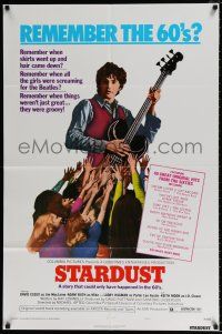 4f845 STARDUST style C 1sh '74 Michael Apted directed, David Essex, Keith Moon rock & roll!