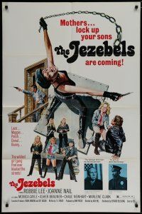 4f877 SWITCHBLADE SISTERS 1sh '75 classic wildest girl gang artwork image, The Jezebels!