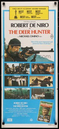 4g762 DEER HUNTER Aust daybill '78 Robert De Niro classic, directed by Michael Cimino!