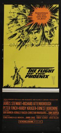 4g787 FLIGHT OF THE PHOENIX Aust daybill '66 Robert Aldrich, Jimmy Stewart, Attenborough!
