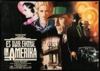 4g516 ONCE UPON A TIME IN AMERICA German 33x47 '84 Sergio Leone, De Niro, different Casaro art!