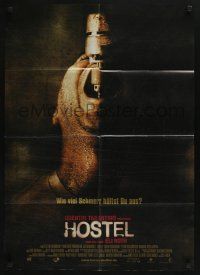 4g586 HOSTEL DS German '05 Jay Hernandez, creepy image from Eli Roth gore-fest!