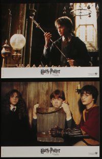 4g342 HARRY POTTER & THE CHAMBER OF SECRETS 8 French LCs '02 Daniel Radcliffe, Emma Watson, Grint
