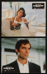 4g256 LICENCE TO KILL 16 French LCs '89 Timothy Dalton as Bond, sexy Carey Lowell, Robert Davi!