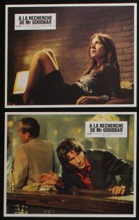 4g279 LOOKING FOR MR. GOODBAR 12 French LCs '77 Diane Keaton, young Richard Gere, William Atherton!
