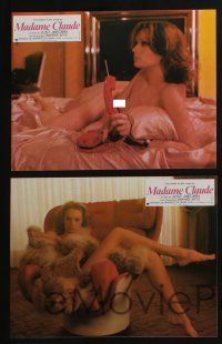 4g303 MADAME CLAUDE 11 French LCs '77 Francoise Fabian provides prostitutes for the government!