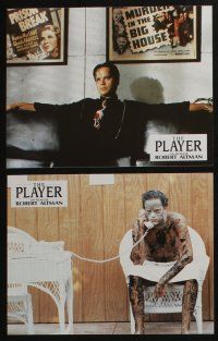 4g354 PLAYER 8 French LCs '92 Robert Altman, Tim Robbins, cool different images!