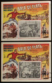 4g241 BALA DE PLATA 8 Mexican LCs '60 Miguel M. Delgado, cowboy western musical, Julio Aldama!