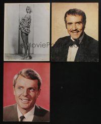 4h061 LOT OF 3 COLOR AND BLACK & WHITE ORIGINAL AND REPRO 11x14 STILLS '60s-90s great images!