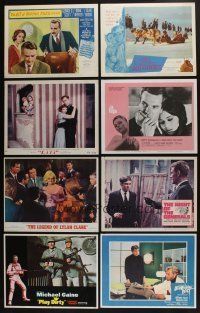 4h025 LOT OF 30 1960s LOBBY CARDS '60s great scenes from a variety of different movies!