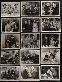 4h119 LOT OF 28 8x10 STILLS '30s-40s great scenes from a variety of different movies!
