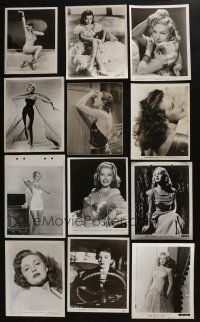 4h121 LOT OF 27 8X10 SEXY WOMEN STILLS '30s-50s full-length & c/u portraits of pretty ladies!